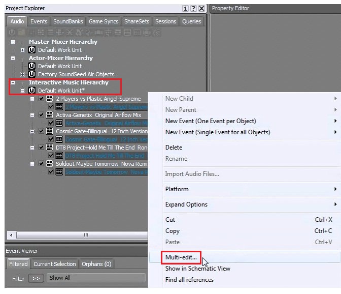 Wwise 2010.3.3 Multi Editor. Save your time Saints Row Mods