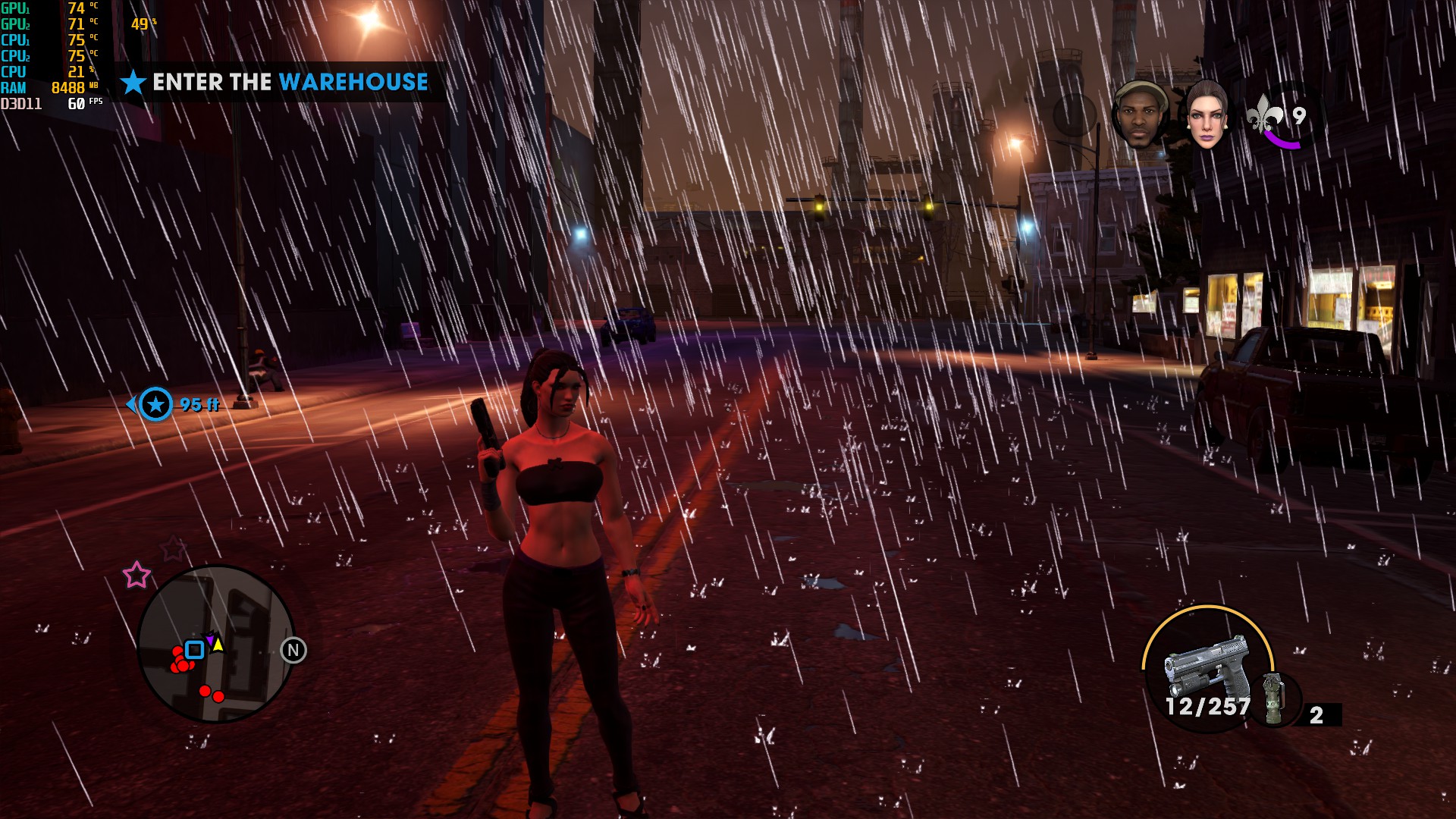 Visuals Graphics is that rain normal Saints Row Mods