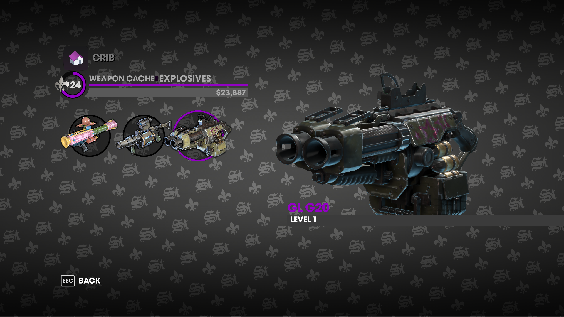 Permanently Keep Temporary Weapons Saints Row Mods