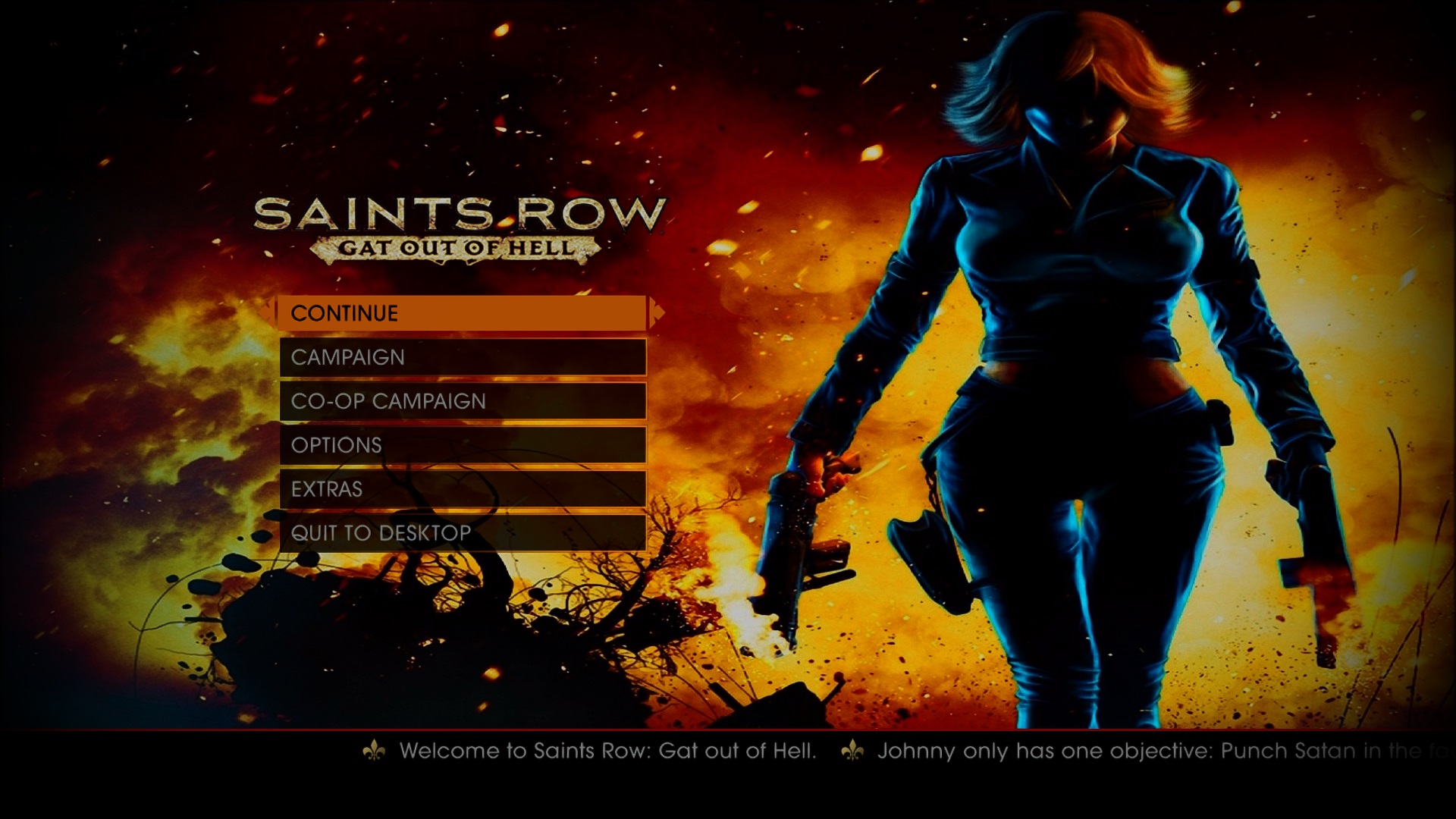 Main Menu And Default Character Mod By Viper Venom Saints Row Mods