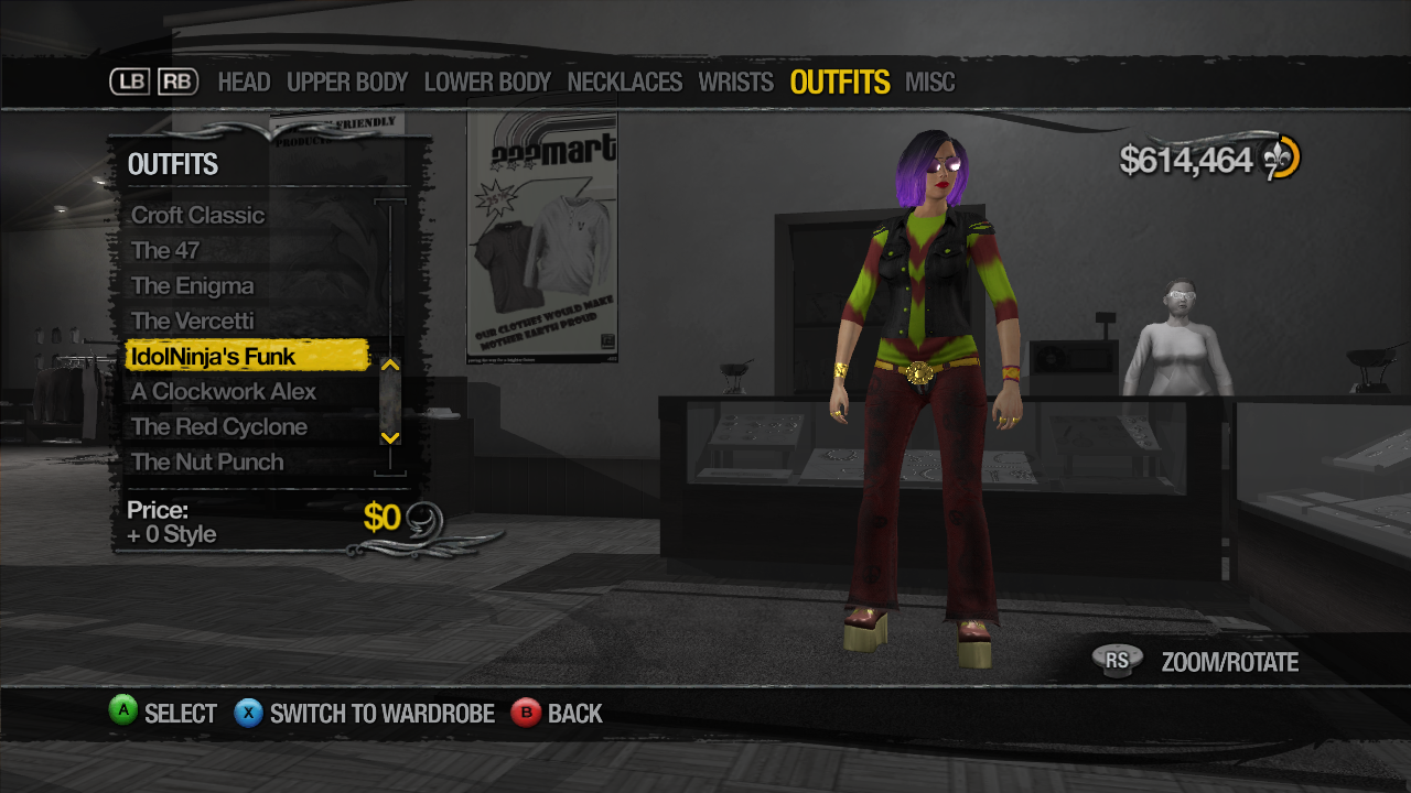 Saints row 2 gentlemen of the row