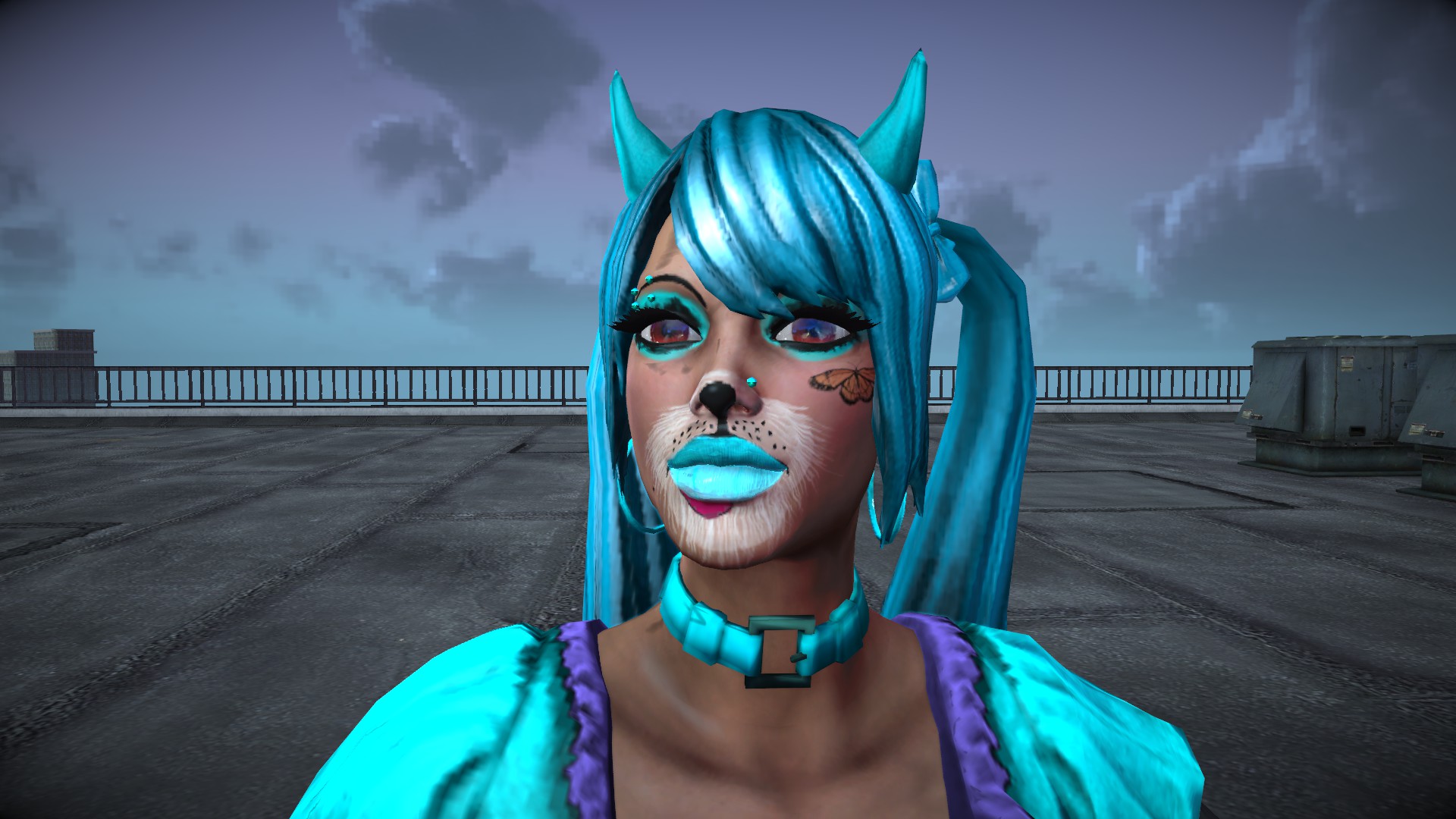 i d like some cat ears and a tail if possible Saints Row Mods