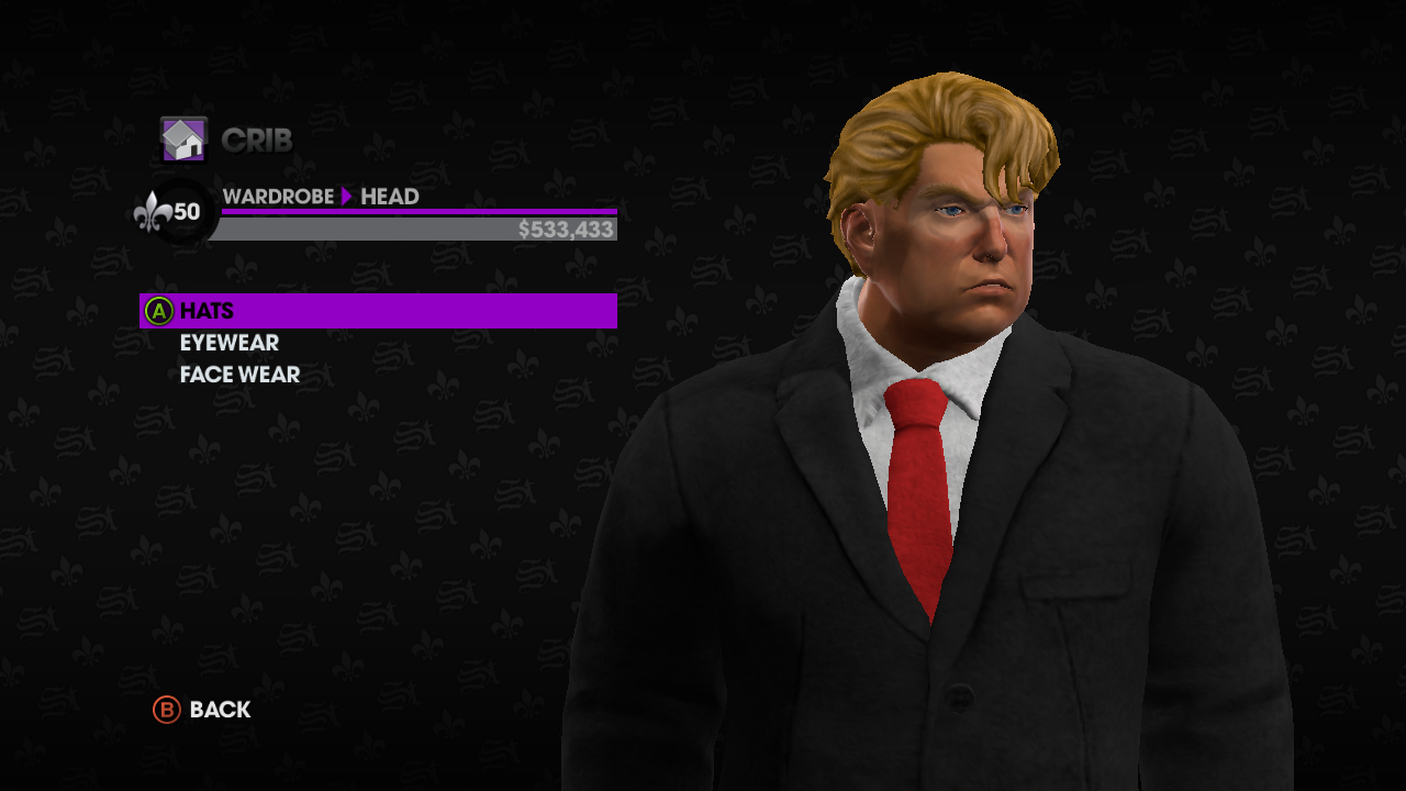 Donald Trump Saints Row Mods