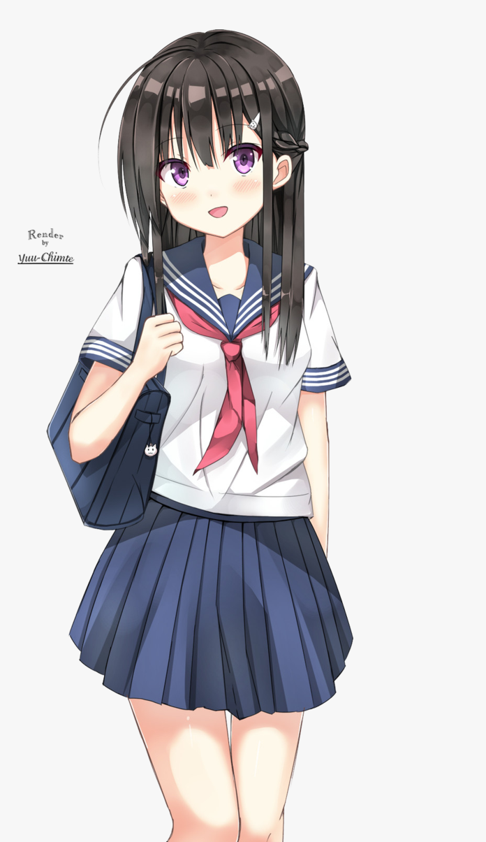 Schoolgirl shop uniform anime