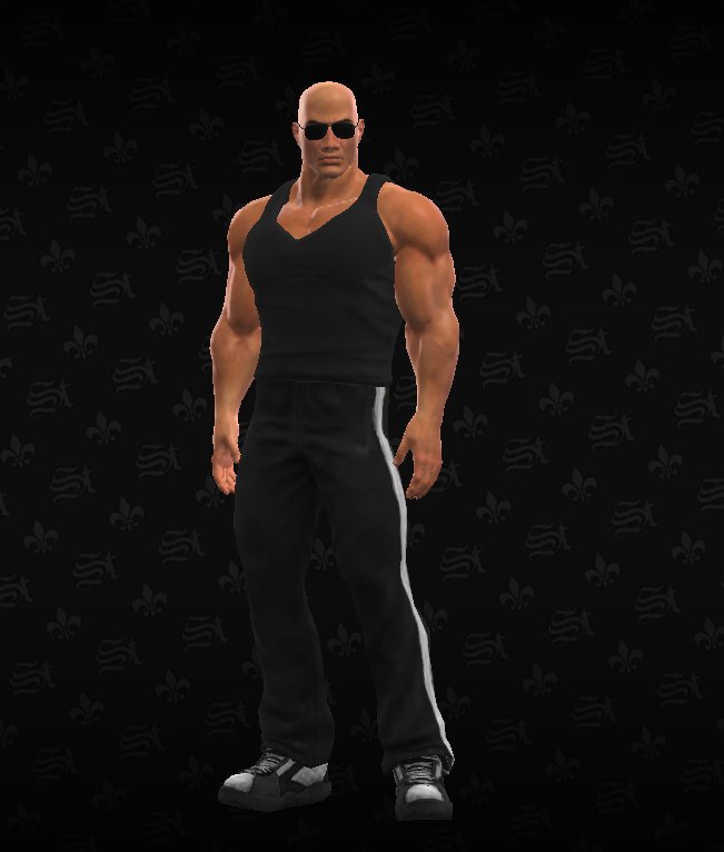 The Rock Saints Row Mods