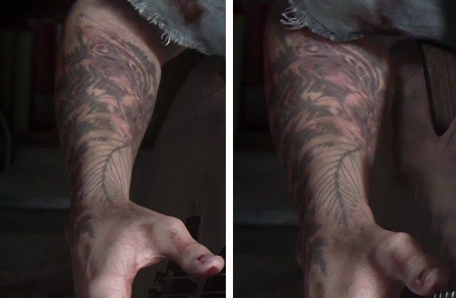 The Last of Us Part II Ellie Fake Tattoo