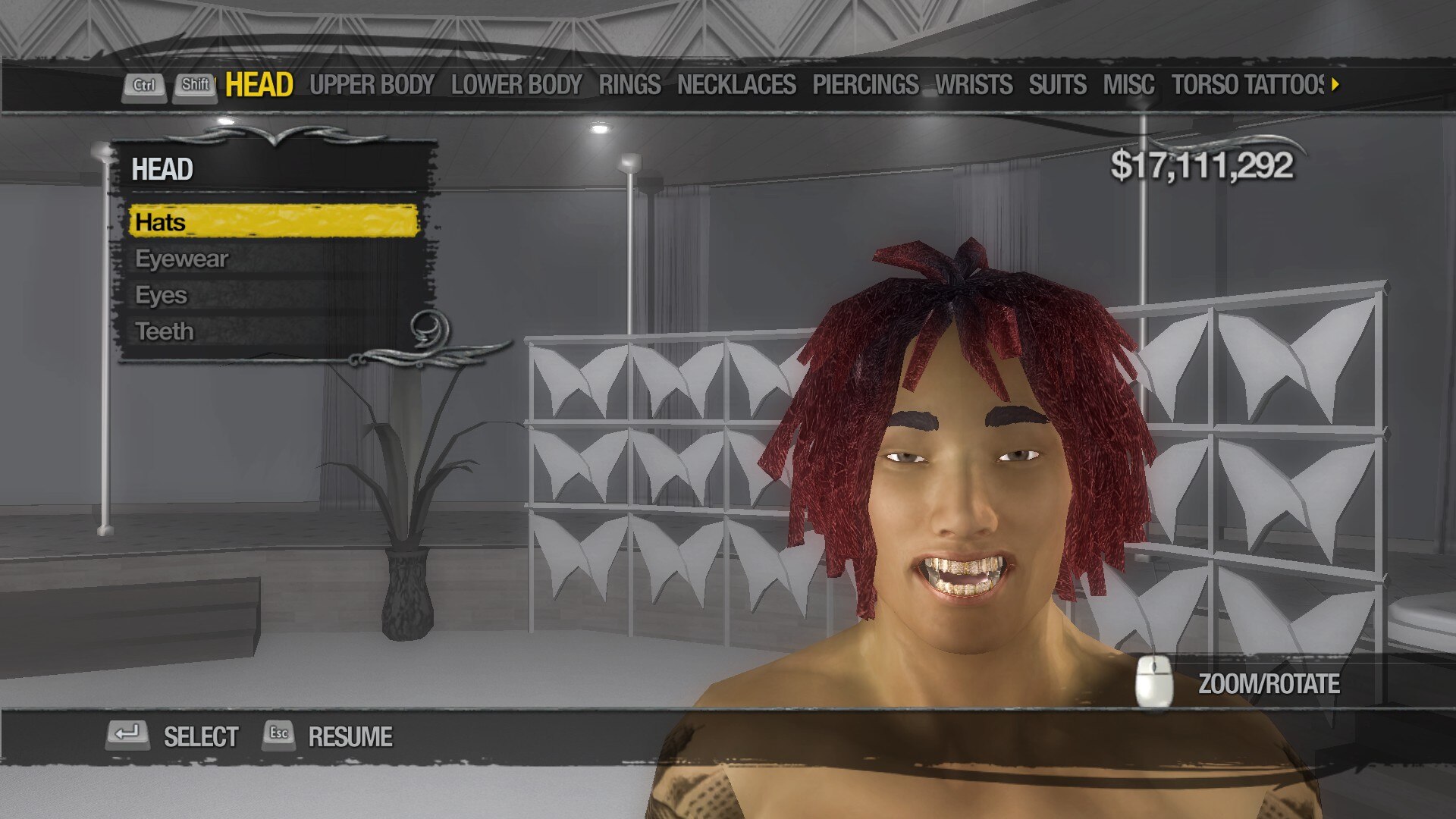 Grillz for character Saints Row Mods