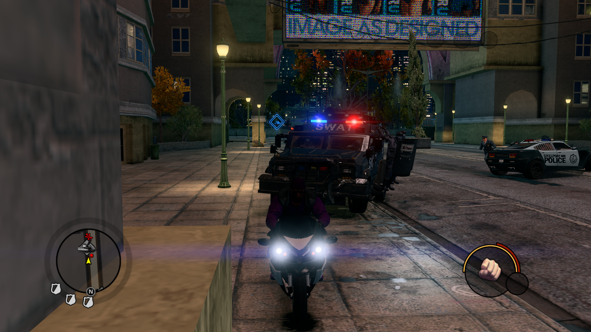 New police notoriety Saints Row Mods