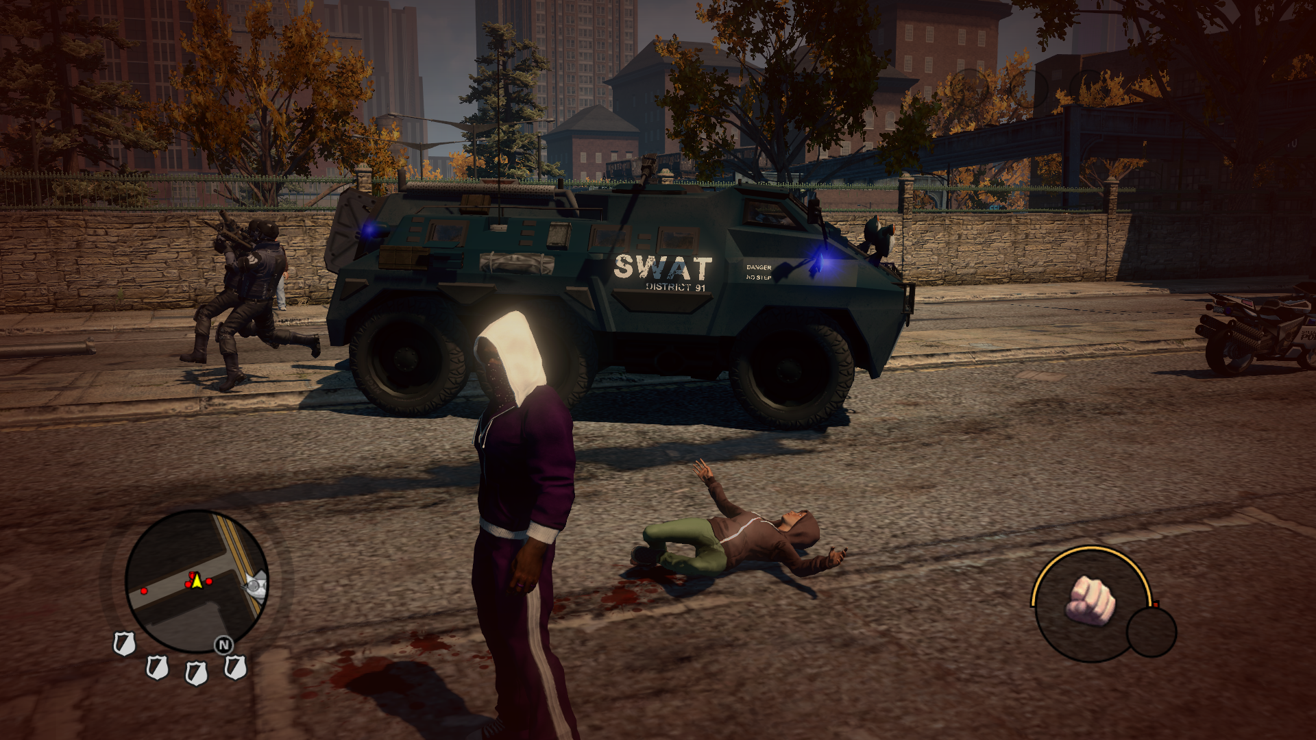 New police notoriety Saints Row Mods