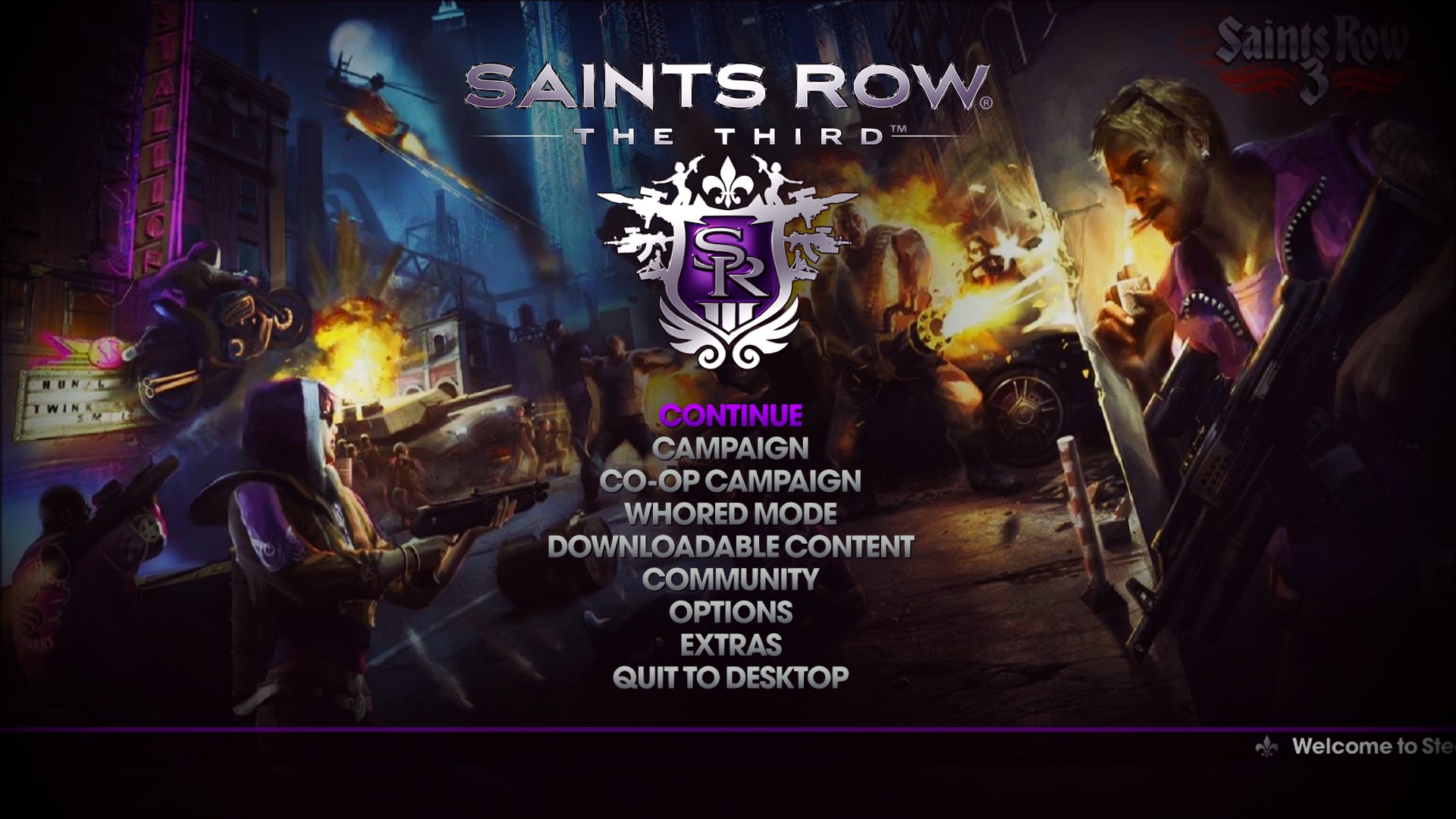Saints Row The Third Remastered - I don't know this one have on original  game, If GPS is active, your signal lights will turn on towards the  direction you will turn. 