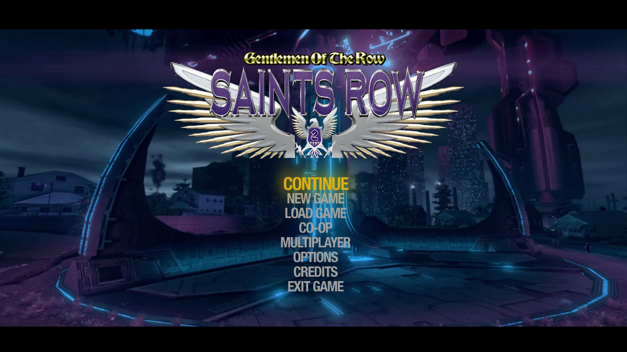 SRIV Styled Main Menu Background Mod Saints Row Mods