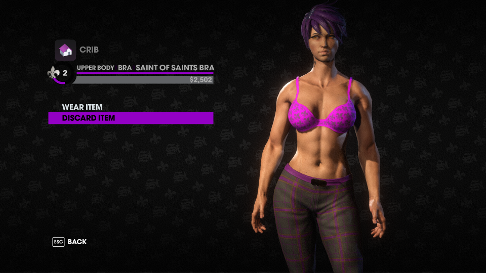 SRTT Better Defined Muscles Saints Row Mods